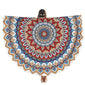 Round Beach Pool Home Shower Towel Blanket Table Cloth Yoga Mat