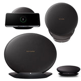 Foldable Qi Wireless Fast Charger Quick Charging Stand Pad For Samsung Galaxy S8/S8+/S7/S7 Edge/Note5/S6 Edge+ Without AC Adapter
