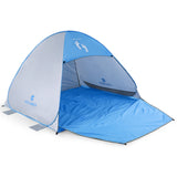 Instant Automatic Pop Up Beach Tent (71" + 37") * 79" * 53"