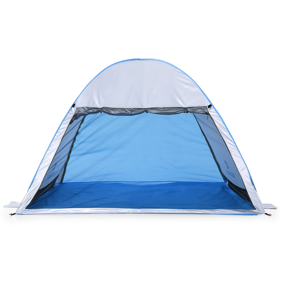 Instant Automatic Pop Up Beach Tent (71" + 37") * 79" * 53"